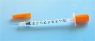 Luer Lock Alat Kesehatan Sekali Pakai Suntik Insulin Sekali Pakai dengan Jarum