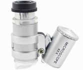 Penelitian Peralatan Medis Optik / Mini Pocket Microscope 45X LED