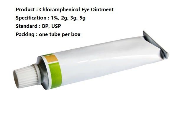 2g - 5g Obat Ophthalmic Krim Salep Salep Mata Chloramphenicol Untuk Bayi