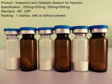Antibiotik Injeksi Bubuk Kering USP Imipenem Cilastatin Sodium