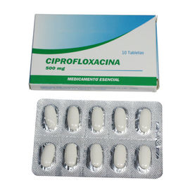 Tablet Ciprofloxacin Hydrochloride 250mg;