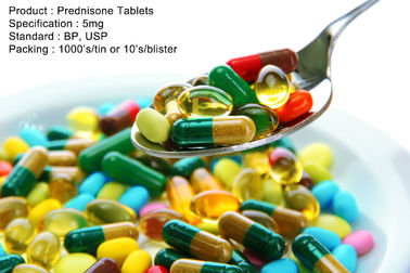 Tablet Prednisolon 5mg, Agonis Reseptor Glukokortikoid Tablet Oral Prednison