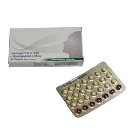 Tablet Levonorgestrel dan Ethinyl estradiol 0.15mg + 0.03mg Obat Oral Kontrasepsi