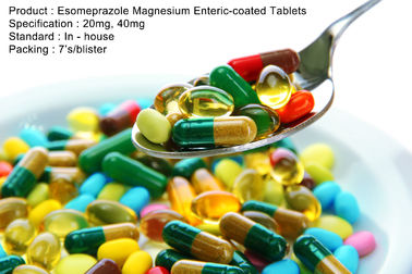 Esomeprazole Magnesium Enteric-coated Tablets 20mg, 40mg Obat Oral