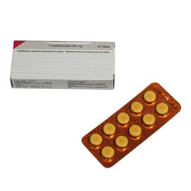 Tablet Methimazole Propylthiouracil 50mg 100mg Obat Persiapan Oral