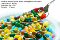Tablet Pentoxifylline 400mg Dimodifikasi-rilis 400mg Obat Oral