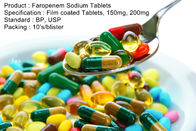 Faropenem Sodium Tablets Tablet salut film, 150mg, 200mg Antibiotik Obat Oral