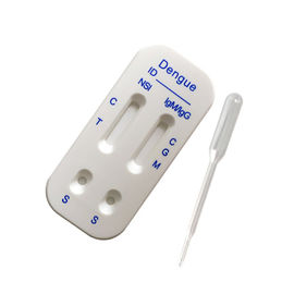Warna Putih Medis Igg / Gm Rapid Test Card 3.0mm / 4.0mm Ukuran ISO13485