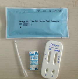 Warna Putih Medis Igg / Gm Rapid Test Card 3.0mm / 4.0mm Ukuran ISO13485