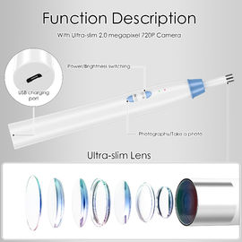 Rumah Tangga Kamera Inspeksi Portabel JPG Otoscope Nirkabel Untuk Iphone Dan Android