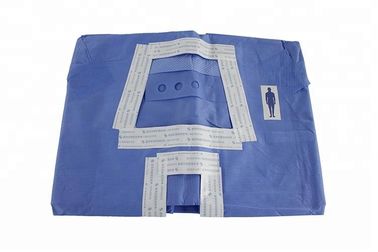 Medical Universal Lithotomy Laparoscopy Drape Pack Bahan SMS Ramah Lingkungan