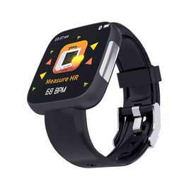 ECG Smart Watch Pelacak Langkah Pelatihan Pernafasan Gelang 24 Jam Monitor Tekanan Darah