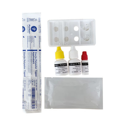 CE Akurasi Ovulasi Strep A Swab Kaset Alat Uji Cepat