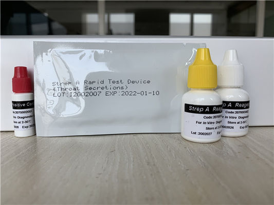 CE Akurasi Ovulasi Strep A Swab Kaset Alat Uji Cepat