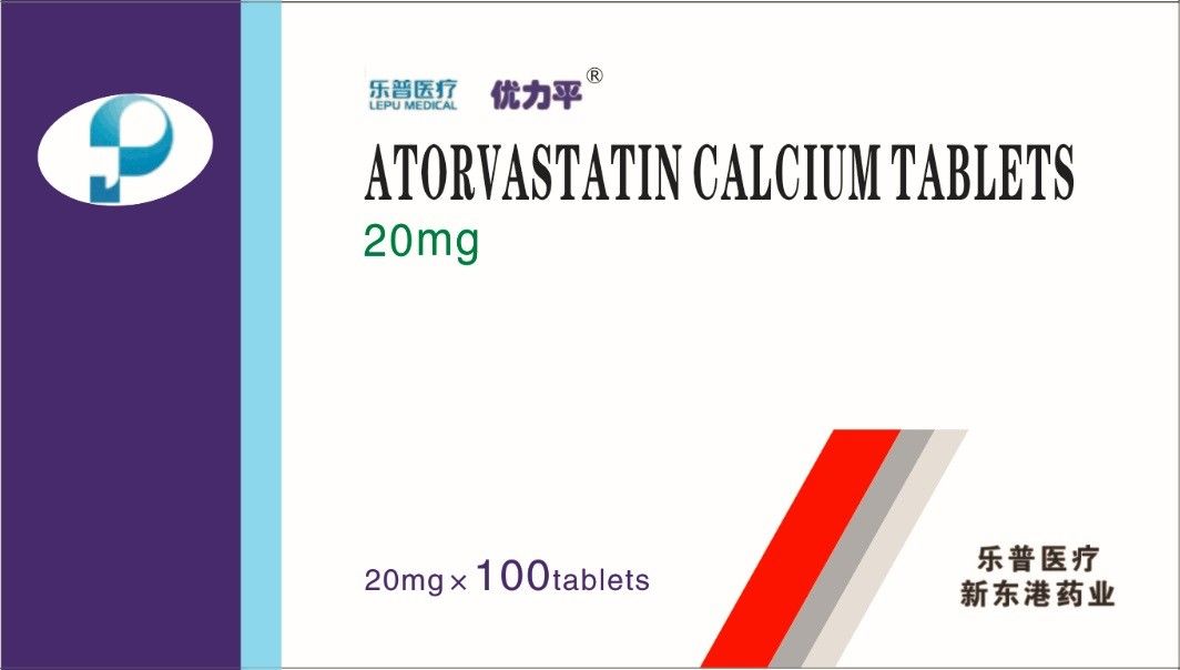 Obat Oral Hipolipidemik / Tablet Atorvastatin Kalsium 10mg 20mg 10x3 10x10